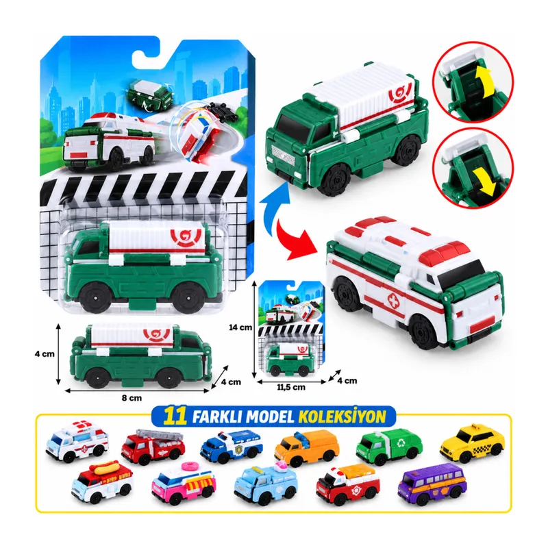 Dönüşen Araçlar Posta Aracı / Ambulans (adet fiyatıdır)
