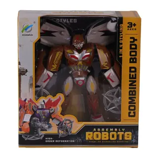 339-20 339-21 4 Farklı Asorti Dönüşebilen Robotlar