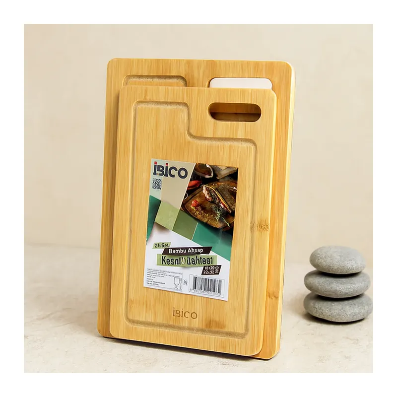 Bambu Kesme Panosu 2'li Set (18x28 & 22x32 cm)