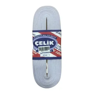 10 m 2 cm Beyaz Paça Lastiği