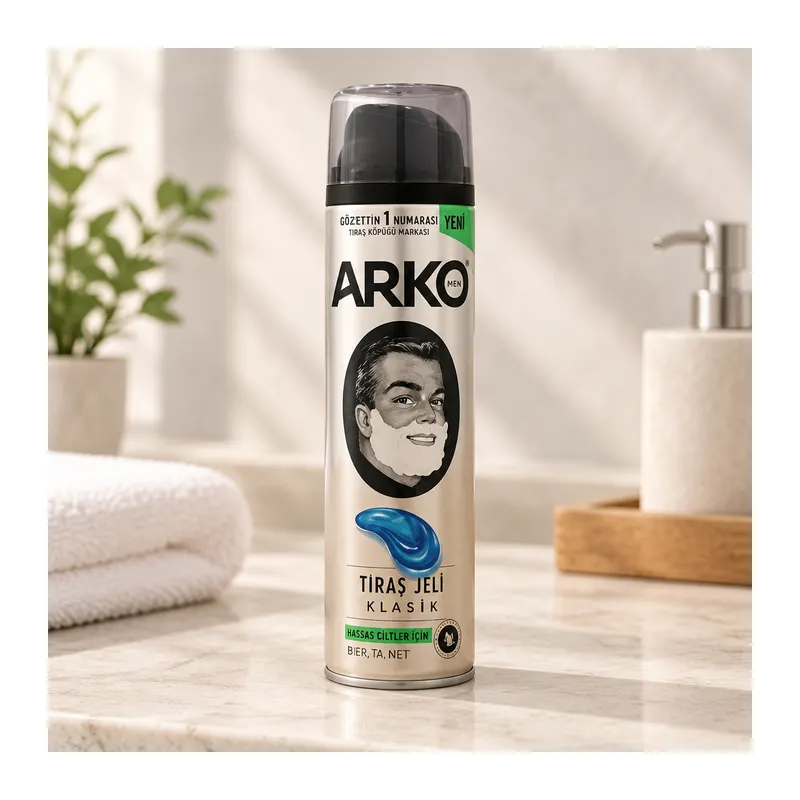 Teneke Tıraş Jeli 200 ml Classic