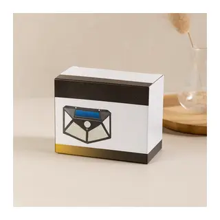 Solar Hareket Sensörlü Dış Mekan Aplik Lambası 9.5x13.5 cm