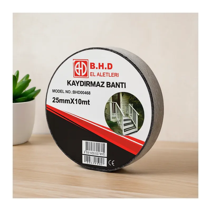 Kaydırmaz Bant 25 mm x 10 m Siyah
