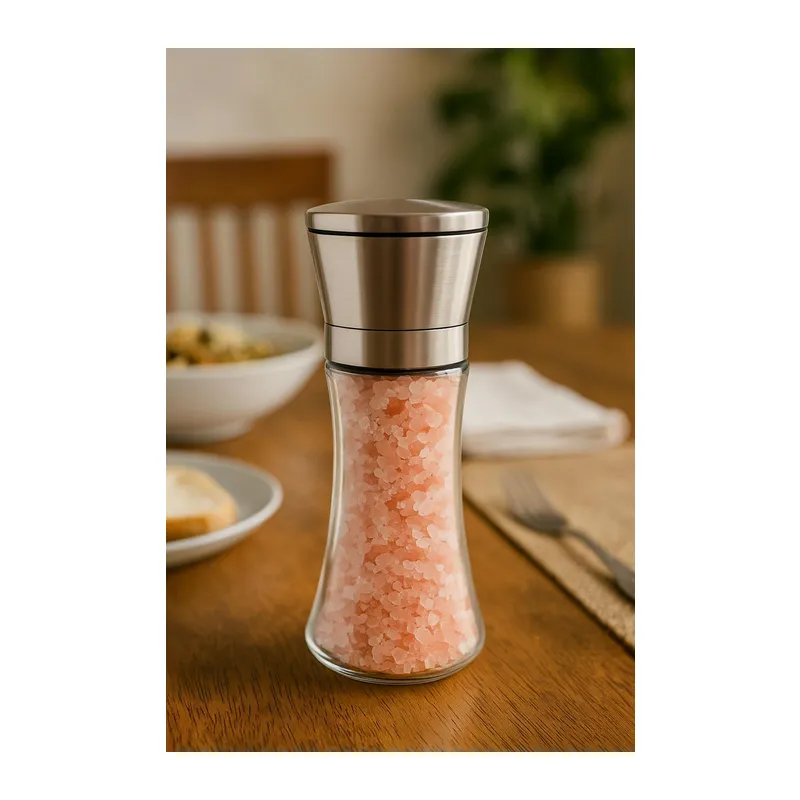 Cam Metal Kapaklı Baharat Öğütücü 250 ml