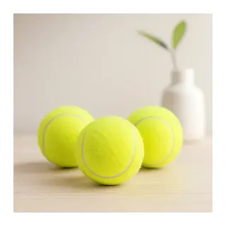 3'lü Tenis Kort Topu - Poşetli Kartela Ambalaj