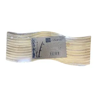 Bambu Dalgalı Çizgili Sunumluk