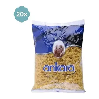 ANKARA BURGU MAKARNA 500 GR (20 Adet)