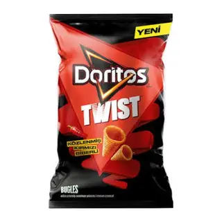 DORİTOS TWIST KIRMIZI BİBERLİ SÜPER BOY 115 GR (20 Adet)