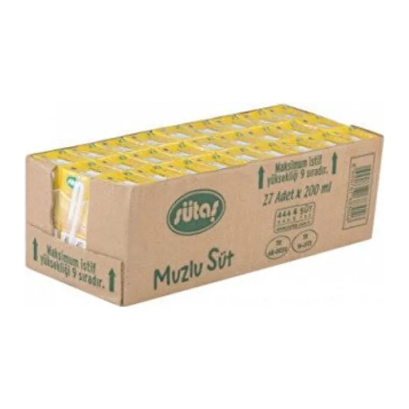 SÜTAŞ MEYVELİ SÜT ÇEŞİLERİ 180 ML (27 Adet)
