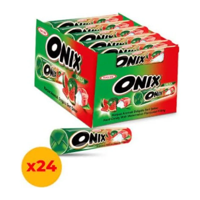 ONİX SALSA KARPUZLU ŞEKER (24 Adet)