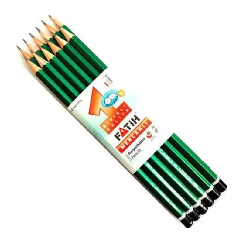 FATİH MERCANLI KURŞUN KALEM (12 Adet)