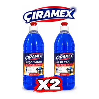 ÇIRAMEX ROŞE JEL YAKIT 500 ML (2 Adet)