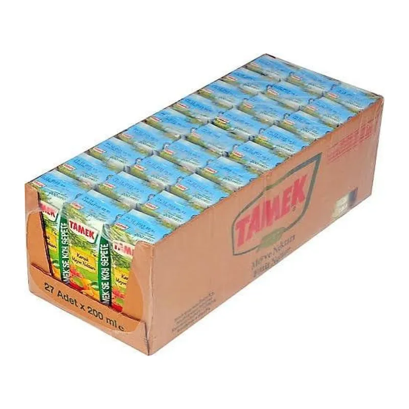 TAMEK KARIŞIK NEKTAR 200 ML (27 Adet)