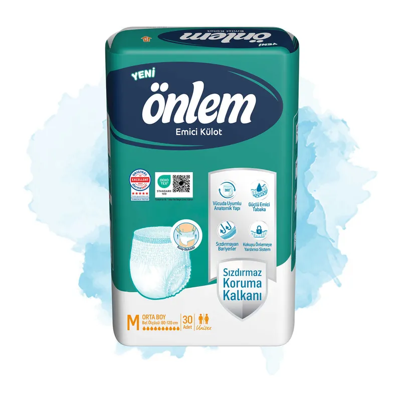 Emici Külot - M 120 Adet, 4 Paket