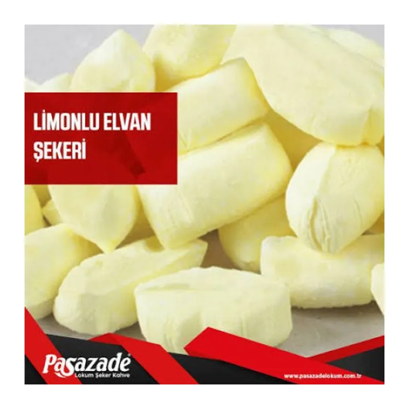 PAŞAZADE LİMONLU ELVAN ŞEKER 300 GR
