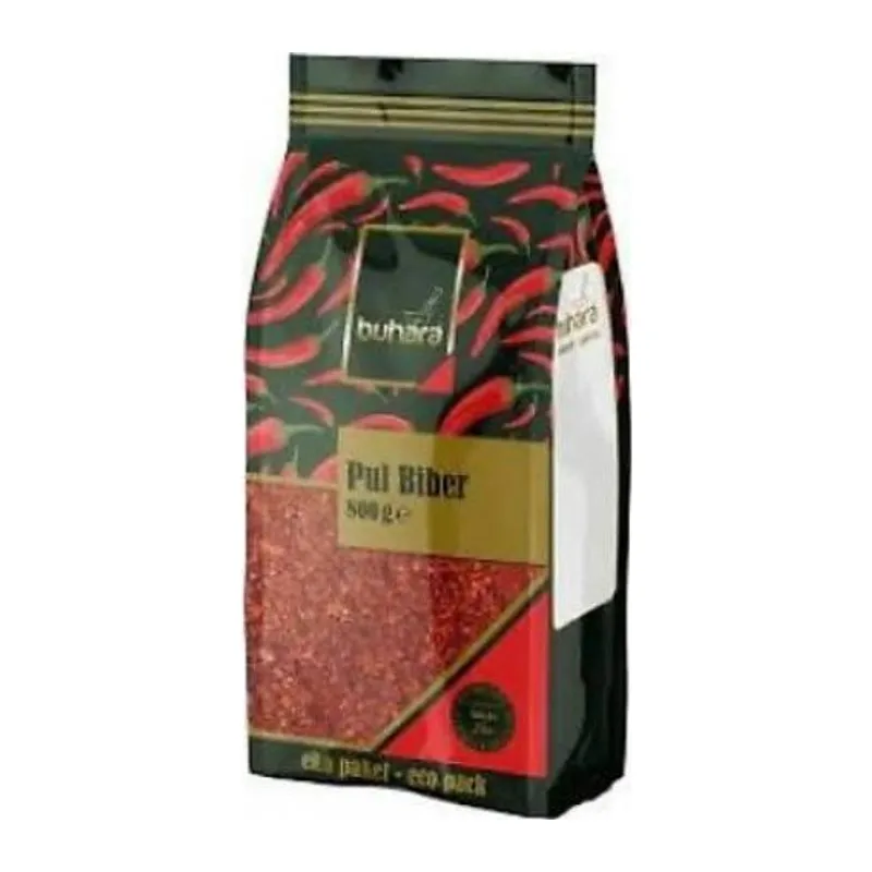 BUHARA SÜPER ACI PUL BİBER 500 GR