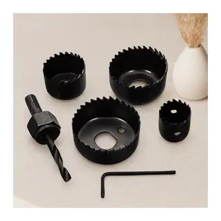 Buat Delik Açma Seti 6'lı 32-38-44-54 mm 3/8'' Hex