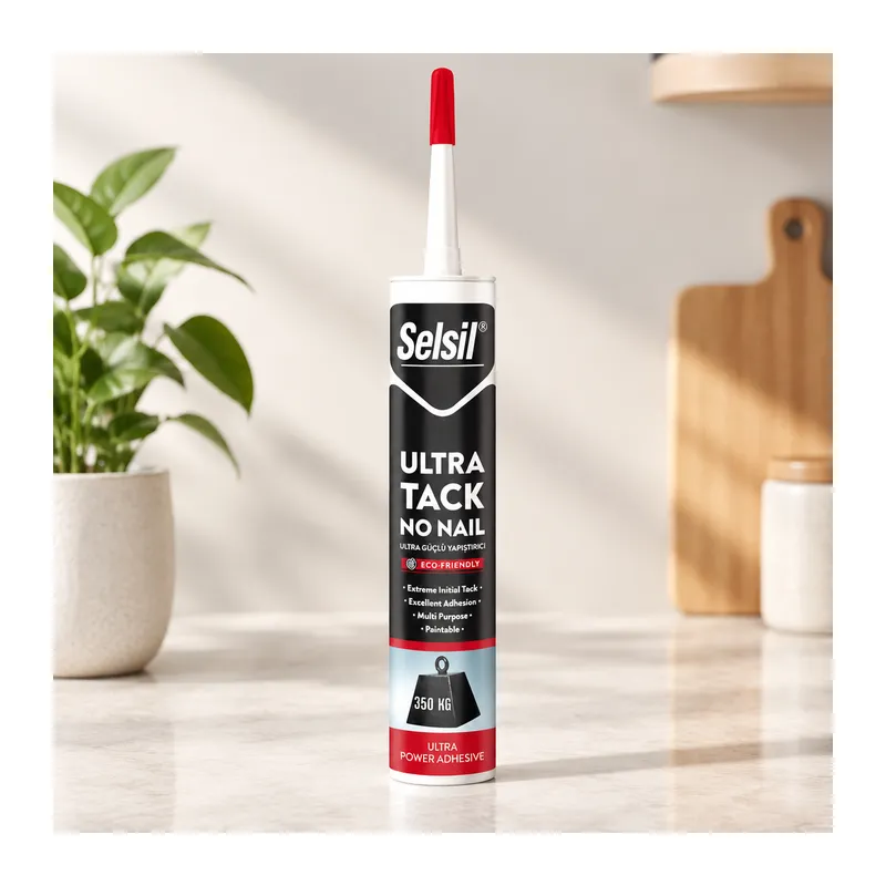 Montaj Yapıştırıcı - Metal, Cam, Plastik, Ahşap, Beton