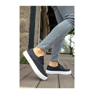 Erkek Yürüyüş Bağcıklı Yumuşak Destekli Spor Ayakkabı