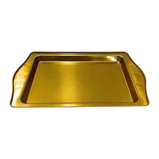 Küçük Boy Gold Tutmalı Tepsi
