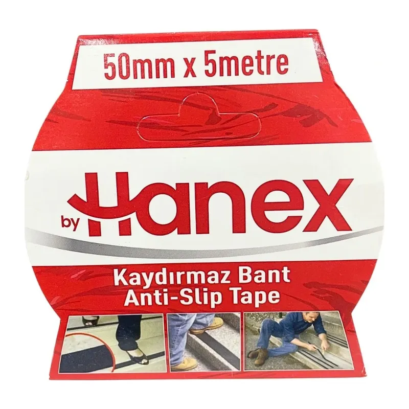 50 mm x 5 m Siyah Kaydırmaz Bant