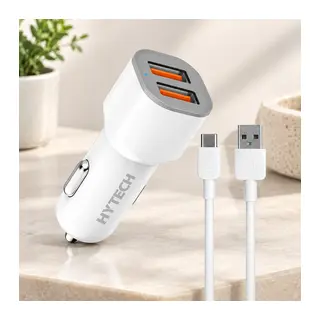 Type-C Araç Çakmaklık Şarj Cihazı - Dual Port