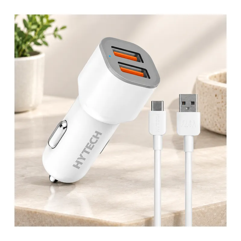 Type-C Araç Çakmaklık Şarj Cihazı - Dual Port