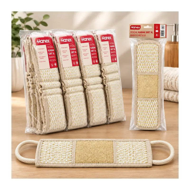 XL Kabak Sırt Banyo Kesesi (1 Adet)