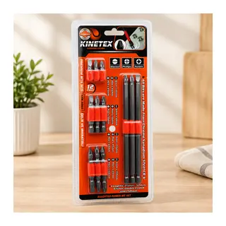 12-in-1 Matkap Bits Uç Seti (PH2, PZ2, Düz) - 12 Parça