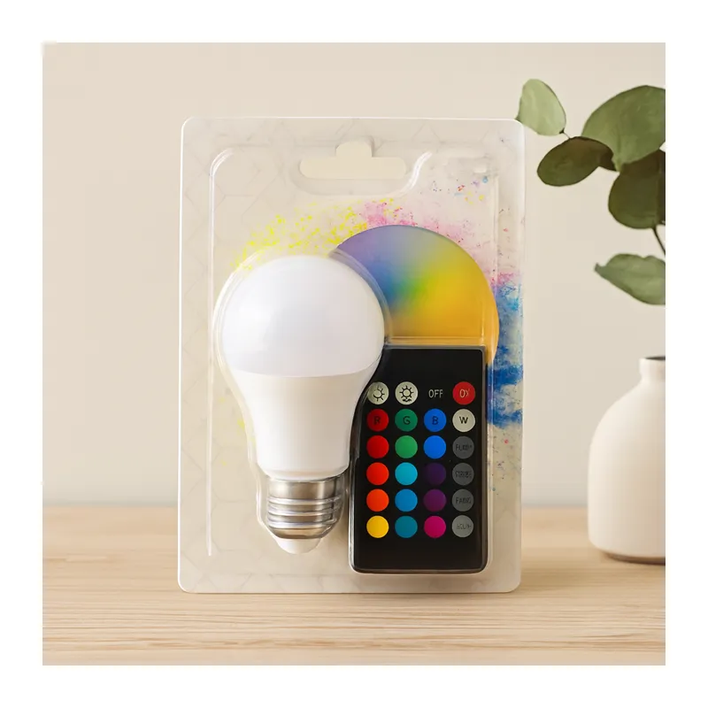 LED Ampul E27 9W RGB Kumandalı 800 lm 6500K