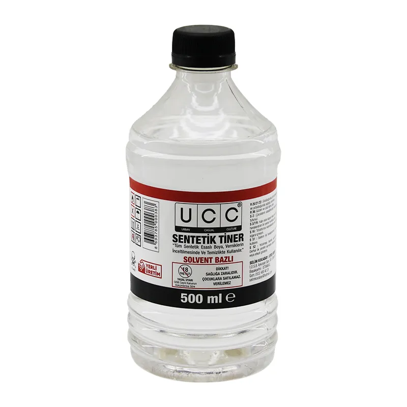 Sentetik tiner 500 ml solvent bazlı
