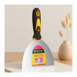 150 mm Metal Spatula Fiber Saplı