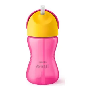 Pipetli Bardak 300 ml Kız