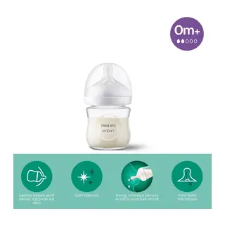 Doğal Tepkili Natural Response Cam Biberon 120 ml 0+ Ay