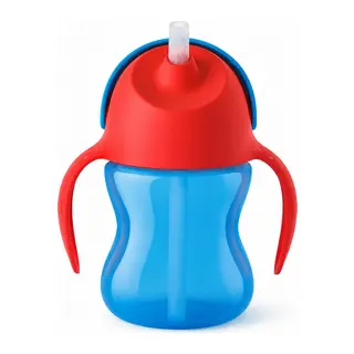 Avent Desenli Pipetli Bardak 200 ml Erkek