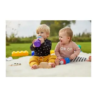 Yumuşak Uçlu Bardak 300 ml Mavi