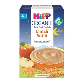 Organik İyi Geceler Elmalı Sütlü Tahıl Bazlı Ek Gıda 250 Gr