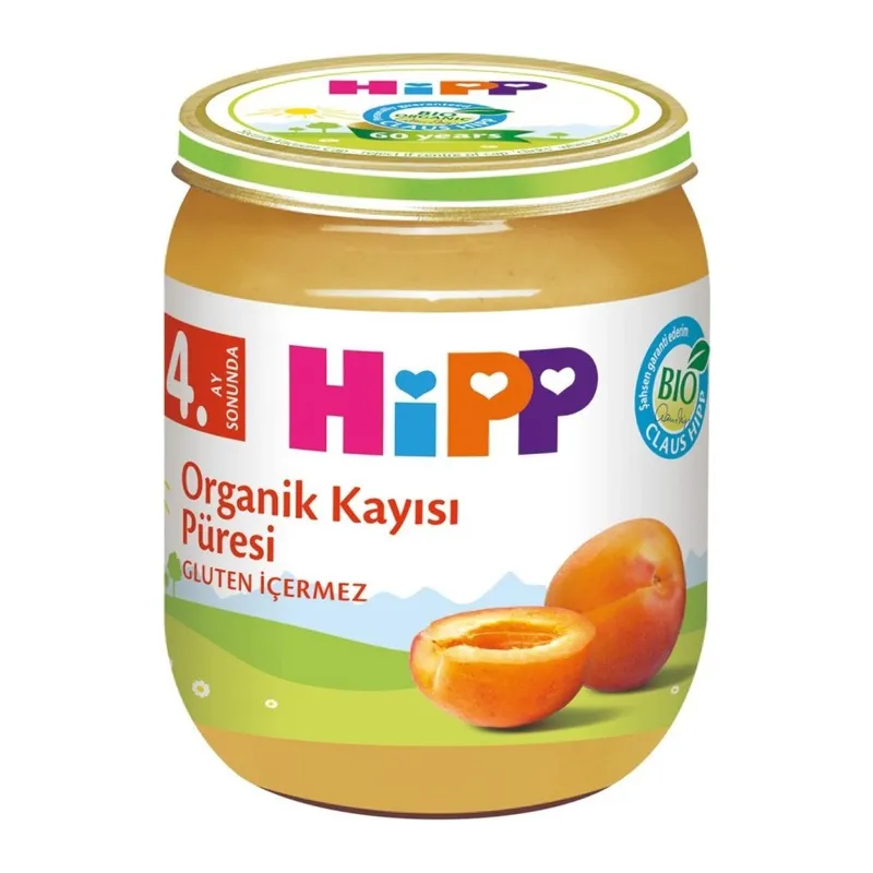Organik Kayısı Püresi 125 Gr