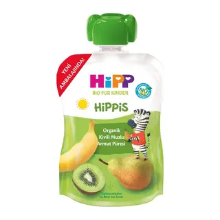 Organik Kivili Muzlu Armut Püresi 100 Gr