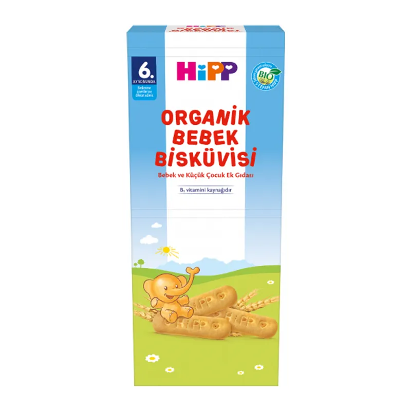 Organik Bebek Bisküvisi 180 Gr