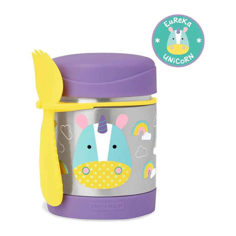 Zoo Paslanmaz Çelik Termos 325 ml Unicorn