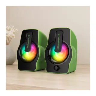RGB Işıklı USB 2.0 1+1 Multimedya Hoparlör Seti