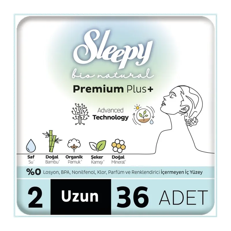 Bio Natural Premium Plus Mega Uzun Ped 36 Adet
