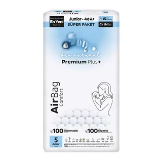 Bio Natural Premium Plus Airbag Comfort Bebek Bezi 5 Beden 40 Adet