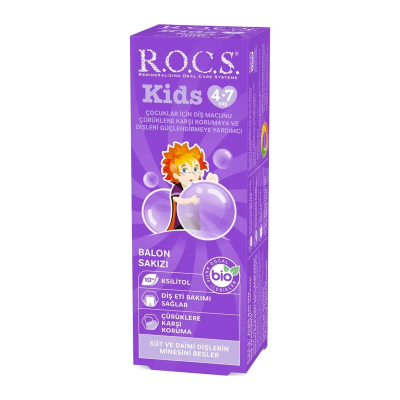 .Kids Diş Macunu 4-7 Yaş 35 ml Sakız