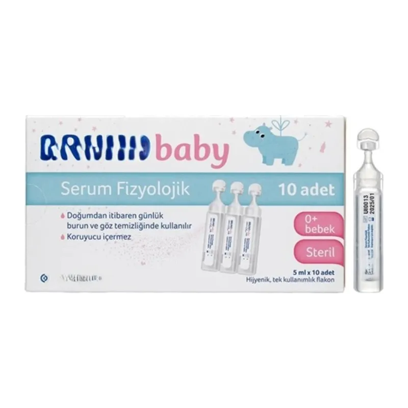 Baby Serum Fizyolojik 5 ml x 10 Flakon