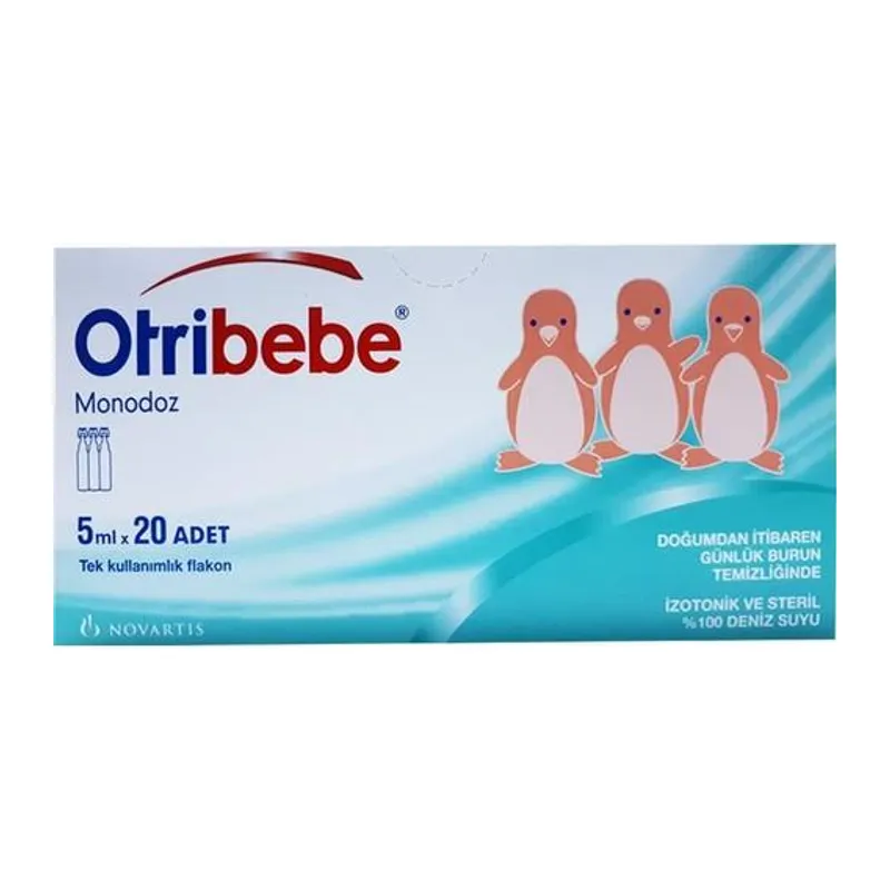 Otribebe Monodoz %100 Doğal Deniz Suyu 5 ml x 20 Flakon