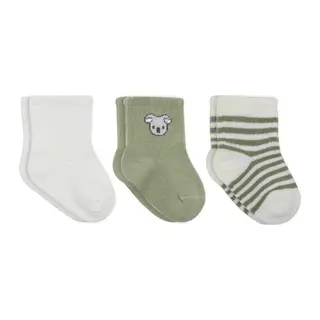 Koala Boy 3'lü Penye Soket Çorap 10133 Ekru
