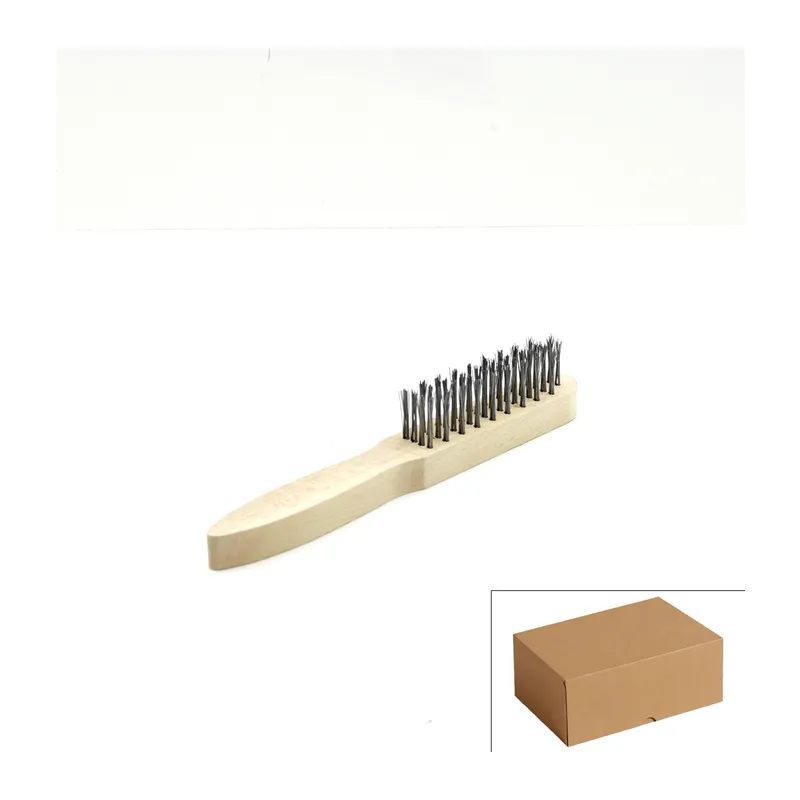 Ahşap Saplı Metal Tel Fırça