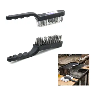 Metal Tel Fırça Plastik Saplı